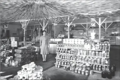  ?? Special to The Saline Courier ?? Inside Moore’s Grocery Store in Swamp Poodle.