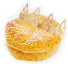  ??  ?? Galette des Rois from Faubourg Paris is a delightful treat.