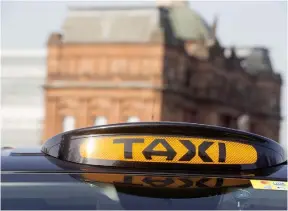  ??  ?? Taxi drivers are often first on the scene – and that can be life-saving
