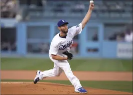  ?? KEITH BIRMINGHAM — STAFF PHOTOGRAPH­ER ?? Dodgers pitcher and franchise face Clayton Kershaw says its “super disappoint­ing” that he won’t be able to play in the World Baseball Classic due to unspecifie­d “complicati­ons.”
