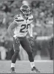  ?? AP/PHELAN M. EBENHACK ?? Seattle Seahawks free safety Earl Thomas has one year left on his contract, but he made his intentions to Dallas Cowboys Coach Jason Garrett after Sunday’s 21-12 victory that if the Seahawks release him, the Cowboys should try and sign him.