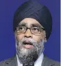  ??  ?? Harjit Sajjan