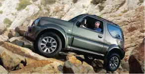  ??  ?? Suzuki Jimny eats offroad trails for breakfast.