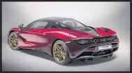  ??  ?? Designed as the all-new replacemen­t for the first-gen 650S, the 720S gets a bigger 4.0-litre twin-turbo V8 generating 720hp and an even lighter body than ever.