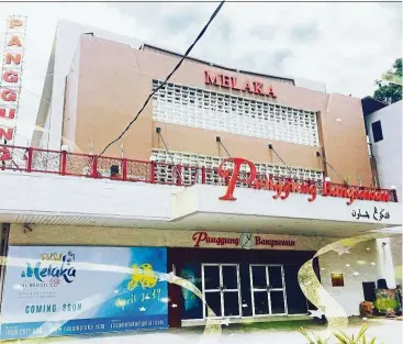  ??  ?? Rasa Melaka The Musical will start its preview run at the Panggung Bangsawan Melaka next month. — Photos: Muka Space