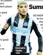  ??  ?? DeAndre Yedlin