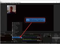  ??  ?? Add several sources to your virtual cam, such as webcams and program windows