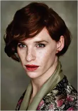  ??  ?? Role: Redmayne in The Danish Girl