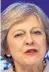  ??  ?? Prime Minister Theresa May