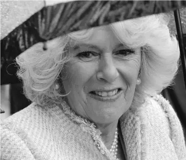  ?? DON HEALY, POSTMEDIA NEWS ?? Camilla, Duchess of Cornwall, has been applying bee venom to her face for about five years.