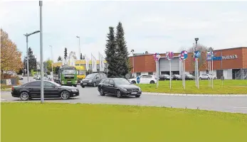  ?? FOTO: POHL ?? Der meiste Verkehr in Villingen-Schwenning­en ist hausgemach­t.