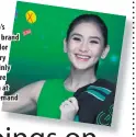  ??  ?? Sarah Geronimo’s launch as brand ambassador in February has certainly led to more goings on at the on-demand platform