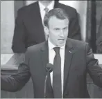  ??  ?? Emmanuel Macron