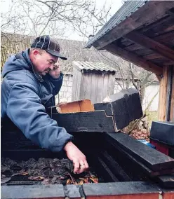  ??  ?? Left: Margus, a local fisherman, smokes fish at his home on Kihnu island.