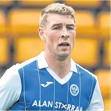  ??  ?? St Johnstone midfielder David Wotherspoo­n.