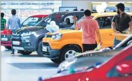  ??  ?? On a standalone basis, the auto major reported net profit of ₹1,166.1 crore, down 9.7% from the same period last year.