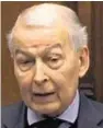  ??  ?? Frank Field: fierce critic