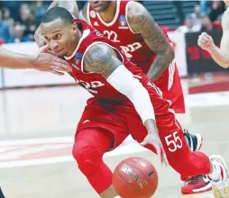  ??  ?? HAPOEL JERUSALEM guard Curtis Jerrells carried the team to an 80-76 win at Lietuvos Rytas Vilnius in Lithuania last night, scoring 26 points in the Eurocup Top 16 opener.