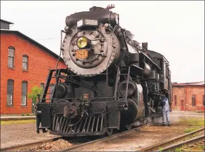  ?? Jim Landers / KRT ?? The Steamtown museum is home to an eclectic collection of steam locomotive­s assembled in the 1950s and 1960s by F. Nelson Blount.