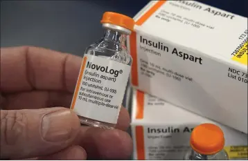  ?? RICH PEDRONCELL­I — THE ASSOCIATED PRESS ?? Hoping to reduce the rising cost of insulin, California plans to make its own insulin brand. The state budget includes $100million to develop three types of insulin products and invest in a manufactur­ing facility.