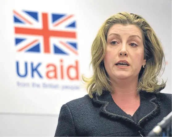  ?? Picture: PA. ?? Internatio­nal Developmen­t Secretary Penny Mordaunt yesterday met Lynne Owens, director-general of the National Crime Agency, to discuss the Oxfam aid worker sex scandal and determine how they can work together to tackle sexual exploitati­on and abuse.