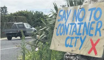  ?? ?? Some locals feel the Council has already taken sides, but Council staff say they are obliged to follow a four-step statutory process when it comes to the RMA.