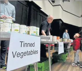  ??  ?? Foodbank experts are holding crisis talks after the Maryhill centre closed