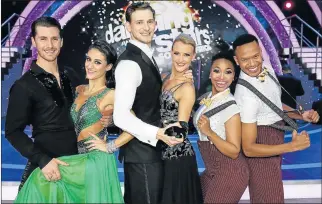  ?? Picture: SUPPLIED ?? DYNAMIC PAIRS: Connell Cruise, Eden Classens, Zola Nombona and their dancing partners will battle it out in the ‘Dancing With The Stars SA’ this coming Sunday at the finale