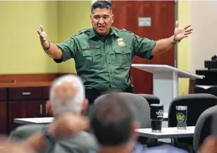  ?? Bob Owen / Staff file photo ?? U.S. Border Patrol Chief Raul Ortiz told Texas Monthly that he “would prefer to see border security left to the border security experts.”