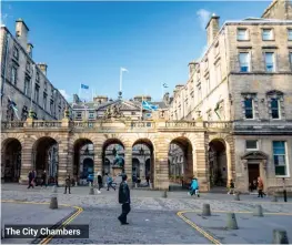  ??  ?? The City Chambers