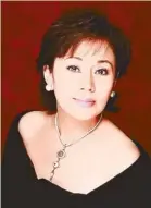  ??  ?? Vilma Santos: It’s my first time to do suspense-horror