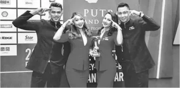  ??  ?? AirAsia has been awarded Gold under the Transport, Travel &amp; Tourism category for the ninth year in a row at the Putra Brand Awards 2018.