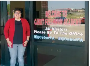  ?? MARK BUFFALO/THREE RIVERS EDITION ?? Ahna Davis is the new Cabot Freshman Academy principal. She was an assistant at the school for four years before being promoted for the upcoming school year.