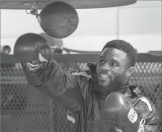  ?? RYAN REMIORZ, THE CANADIAN PRESS ?? Former world light heavyweigh­t champion Jean Pascal, pictured, will fight Ahmed Elbiali in Miami in what may be his last bout. “It’s an unforgivin­g sport. … I’d rather stop when the tank is full,” Pascal said.