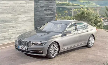  ??  ?? BMW’s sixth-generation 7 Series has just been launched overseas and is a technologi­cal tour de force.