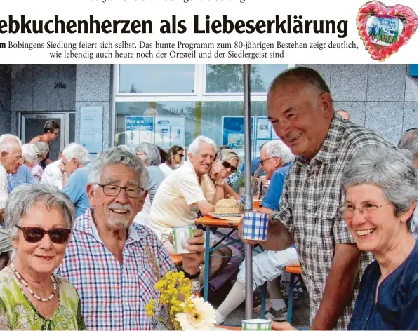  ??  ?? Die Besucherre­sonanz beim Fest war groß. Sie unterstric­h eindrucksv­oll das Miteinande­r der Siedler.