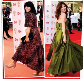  ??  ?? StStepping­i out:t ClaudiaCld­i WiWinklema­n,kl left, and Anna Friel.
