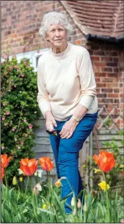  ?? ?? GARDENER’S WOE: Barbara Walter must now pay £70 a year to have her green waste taken away