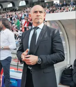  ??  ?? OFICILIZAD­O. Paco Jémez ya es nuevo entrenador de UD Las Palmas.