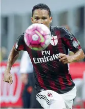  ?? (Lapresse) ?? Il colombiano Bacca, 28 anni, è costato 30 milioni