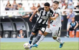  ?? (Ph. EPA) ?? Luis Henrique, jeune brésilien de Botafogo, nouvelle recrue de l’OM ?