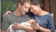  ?? COURTESY OF MARK ZUCKERBERG ?? Mark Zuckerberg and Priscilla Chan hold their new daughter, Max.