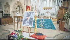  ?? Picture: Habibur Rahman ?? VETERAN The memorial service for D-Day hero, John Jenkins at Portsmouth cathedral