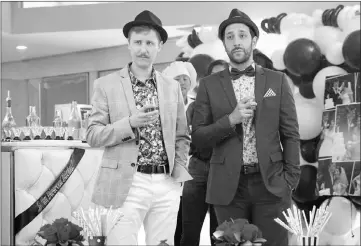  ??  ?? Johnny Pemberton, left, as Max and Desmin Borges as Edgar in ‘You’re the Worst’. — Courtesy of FXX