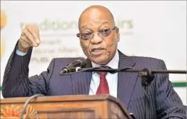  ?? South African Government Communicat­ion and Informatio­n System ?? ANC LEADERS discussed calls for President Jacob Zuma to resign, but most party members either supported him or felt the party should strive for unity.