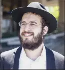  ?? SHAE HAMMOND — STAFF PHOTOGRAPH­ER ?? Rabbi Mendel Weinfeld says an outpouring of public and financial support for the new center has bolstered his faith in the community.