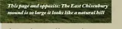  ??  ?? This page and opposite: The East Chisenbury mound is so large it looks like a natural hill