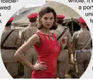  ??  ?? Jessica Raine stars in the drama about British army life during the Aden Emergency