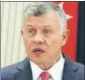  ?? REUTERS ?? Jordan's King Abdullah