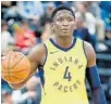  ?? ANDY LYONS/GETTY IMAGES ?? Indiana shooting guard Victor Oladipo is living his best life in the NBA Playoffs with the Pacers.